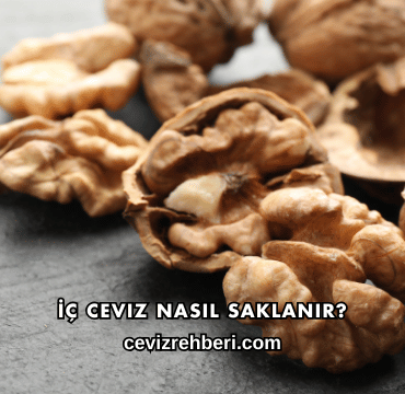 İç Ceviz Nasıl Saklanır?